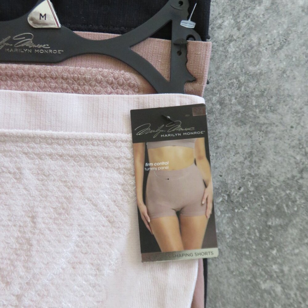 (#F-1) Marilyn Monroe 3 pair Set Seamless shaping shorts - Picture 2 of 8
